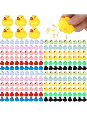 Mini Rubber Ducks Bulk - 900 Bath Toys for Parties, Favors & Fun Activities